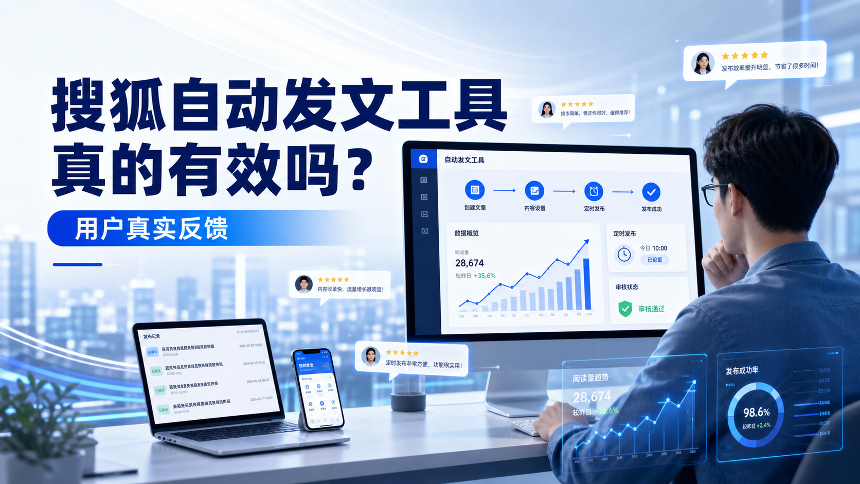 搜狐自动发文工具真的有效吗？阜阳用户的真实反馈