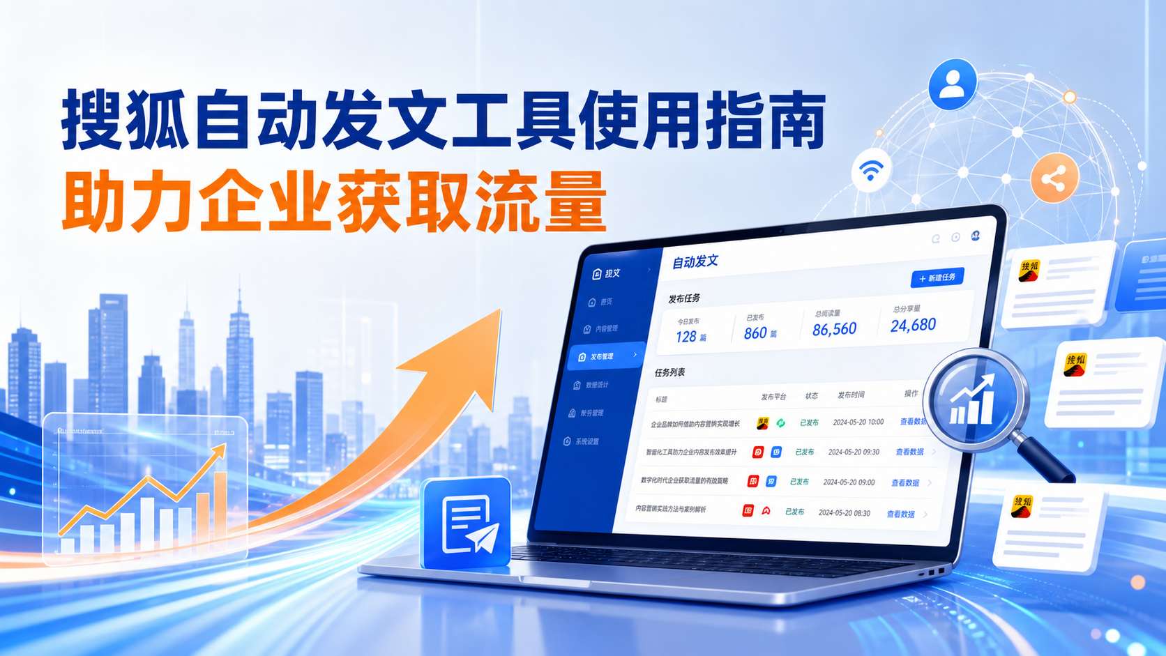 搜狐自动发文工具的使用指南：助力阜阳企业获取流量